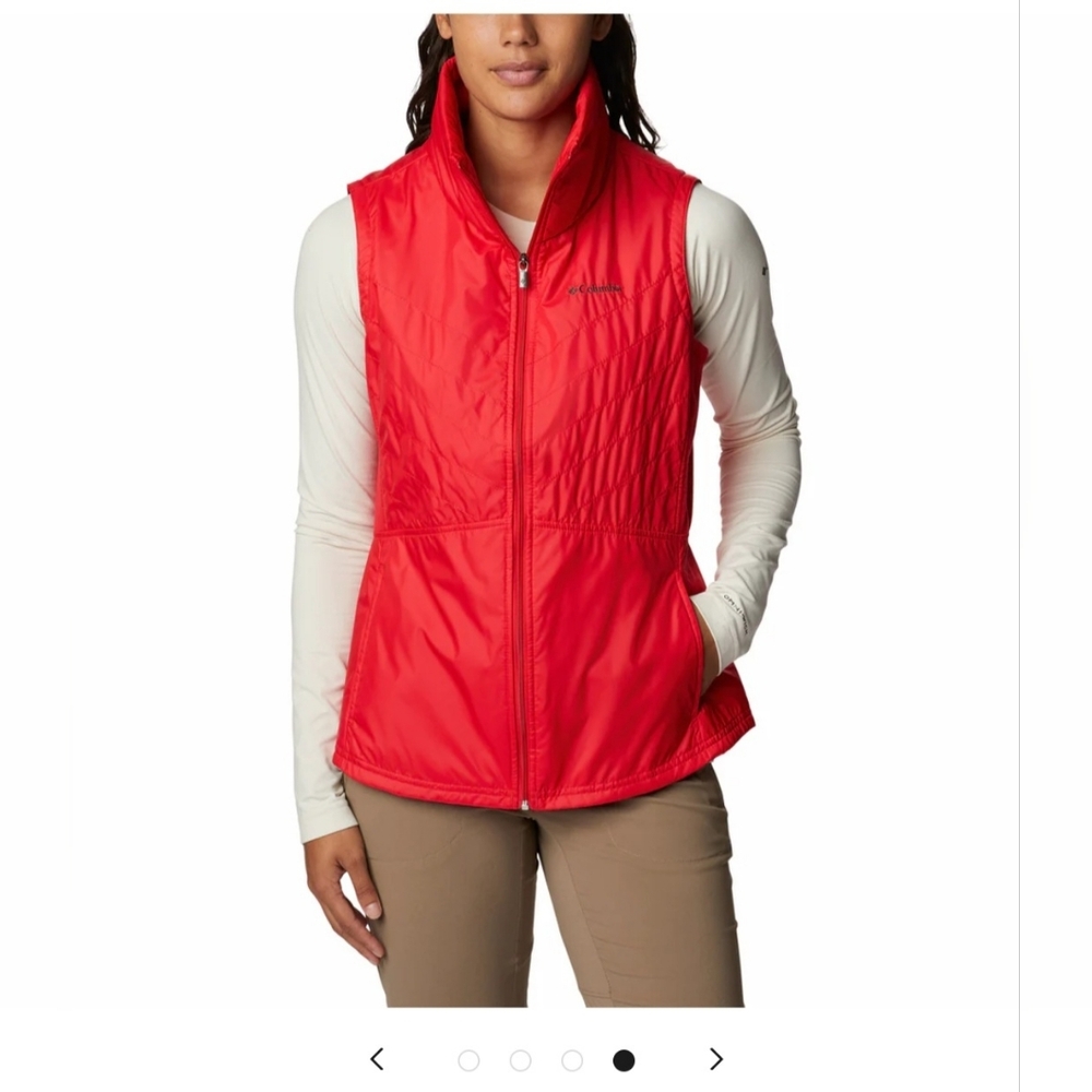 Columbia Women's Red Insulated Vest